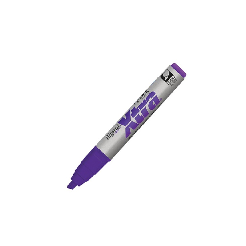 MARCADOR PERMANENTE AZOR SIGNAL XTRA 40008 MORADO