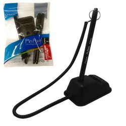 BOLIGRAFO PIN POINT AZOR 6806 HOLDER Y 3 BOLIGRAFOS NEGRO PUNTO FINO