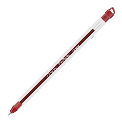 BOLIGRAFO PIN POINT AZOR 6830RO ROJO PUNTO MEDIANO 1.0 MM.