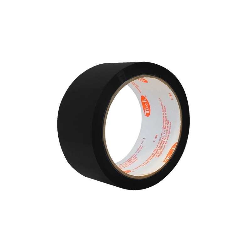 CINTA PARA EMPAQUE COLOR NEGRA TUK 184NE 48X50