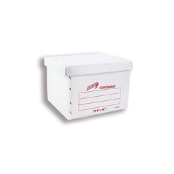 CAJA DE ARCHIVO MIL USOS DE PLASTICO MYC CARTA MIXTA