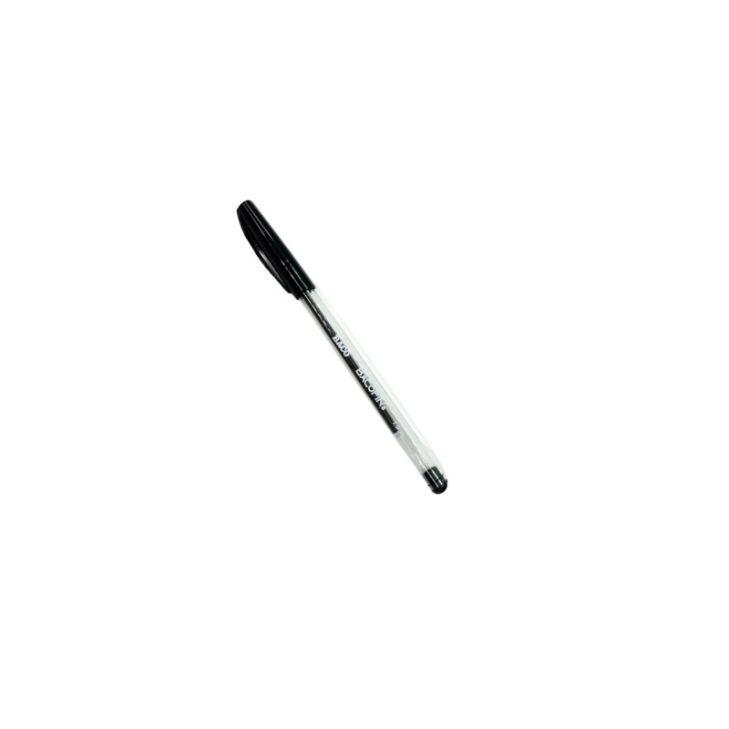 BOLIGRAFO BACO BACOPIN 00002 NEGRO PUNTO MEDIANO 1.00MM