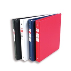CARPETA DE ARGOLLAS DE VINIL BACO 2100 1 PULGADA PARA 200 HOJAS CARTA  ROJO