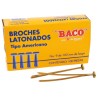 BROCHE LATONADO AMERICANO BACO BA-9  102 MM. CAJA CON 100