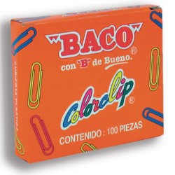 CLIP COLOR BACO CON 100