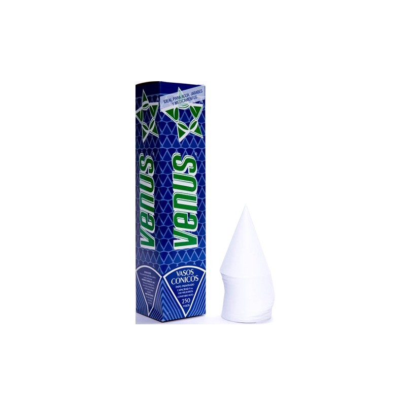 VASO DE PAPEL VENUS #106 PAQUETE CON 250