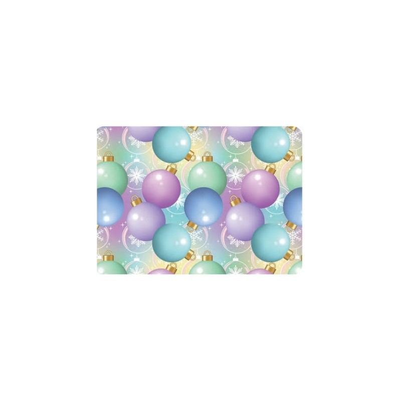 PAPEL NAVID COUCHE DIPAK 57X87 ESFERAS COLORES PASTEL PAQUETE CON 25