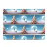 PAPEL NAVID COUCHE DIPAK 57X87 ESFERAS FELIZ NAVIDAD PAQUETE CON 25