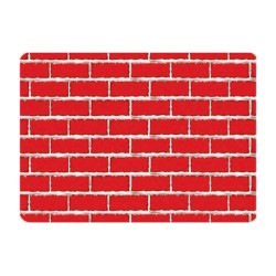 PAPEL NAVID COUCHE DIPAK 57X87 LADRILLO GRANDE  PAQUETE CON 25