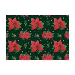 PAPEL NAVID COUCHE DIPAK 57X87 NOCHEBUENAS TRADICIONALES PAQUETE CON 25