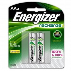 BATERIA RECARGABLE ENERGIZER NH15BP-2 MODELO AA BLISTER CON 2