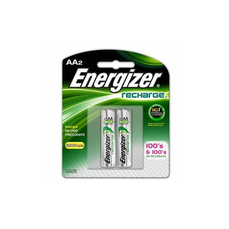 BATERIA RECARGABLE ENERGIZER NH15BP-2 MODELO AA BLISTER CON 2