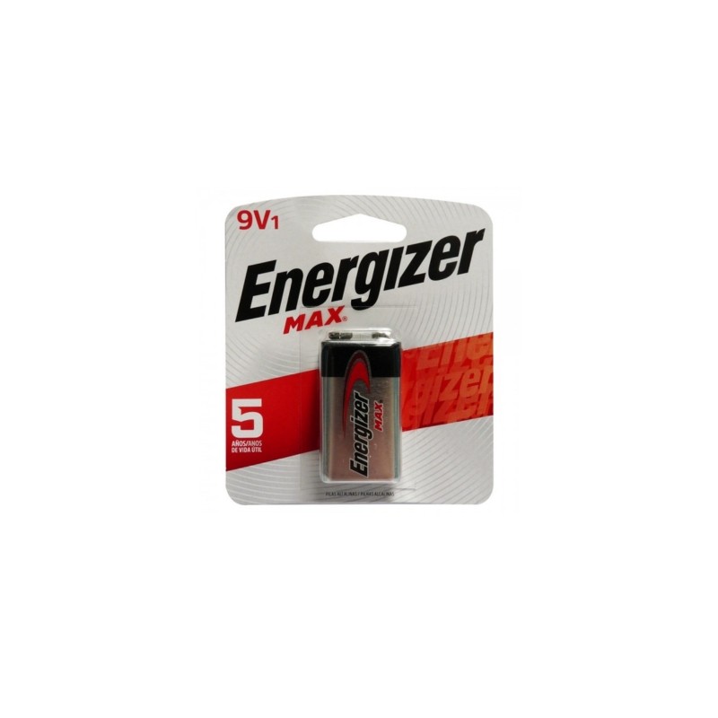 BATERIA ALCALINA ENERGIZER 522GB1 9 VOLTIOS CUADRADA BLISTER CON 1