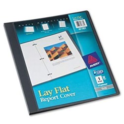 FOLDER PARA REPORTE AVERY 47781 CON 3 ARILLOS DE PLASTICO COLOR GRIS