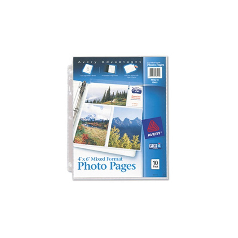 PROTECTOR PARA FOTOGRAFIAS AVERY PP4610 PAQUETE CON 10