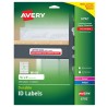 ETIQUETA LASER/INKJET AVERY 6792 BLANCA 16.X7.3 CMS. PAQUETE CON 256