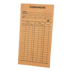 SOBRE COBRANZA CANSA 850A 60 KGS. PAQUETE CON 100