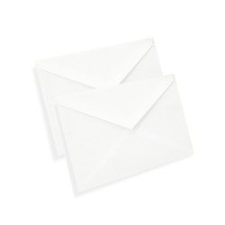 SOBRE BLANCO SOCIAL CANSA 55 KGS. 15X22.5 CMS. PAQUETE CON 50