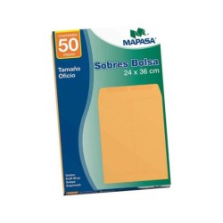 SOBRE BOLSA ANTE MAPASA IA0196 629 60 KGS. OFICIO PAQUETE CON 50