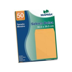 SOBRE BOLSA ANTE MAPASA IA0184 8211 80 KGS. 30X39 CMS. PAQUETE CON 50