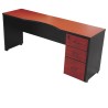 MESA TIPO CREDENZA 2 CAJONES LAPICEROS Y CAJON 1 ARCHIVERO 2L1A 180X50X75 CMS.