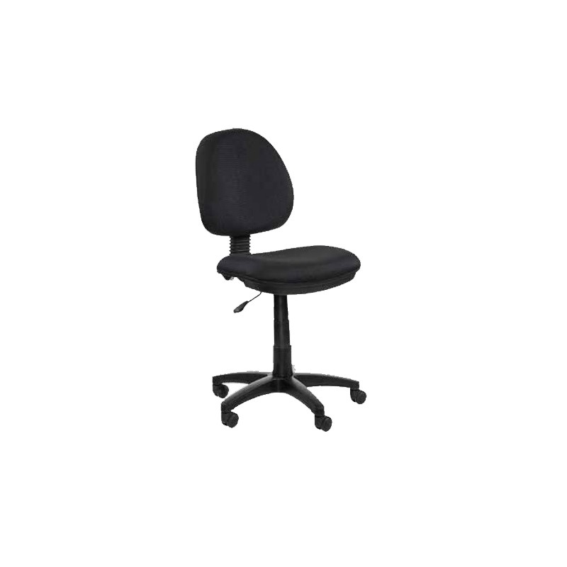 SILLA SECRETARIAL ESCO A-118 RESPALDO ALTO COLOR NEGRA