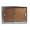 VITRINA ESCO CORCHO VPC090060  90X60 CMS. CON CRISTAL CORREDIZO