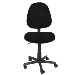 SILLA SECRETARIAL COSCORP 30442 RESPALDO ALTO COLOR NEGRO