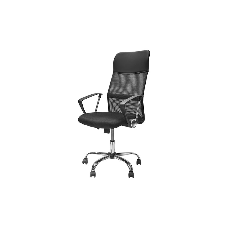 SILLON EJECUTIVO OFIPLAN RESPALDO ALTO DE MAYA Y ASIENTO EN TELA COLOR NEGRO