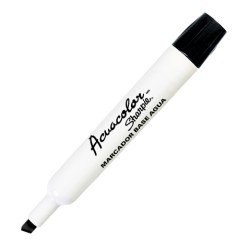 MARCADOR LAVABLE PAPERMATE ACUACOLOR NEGRO