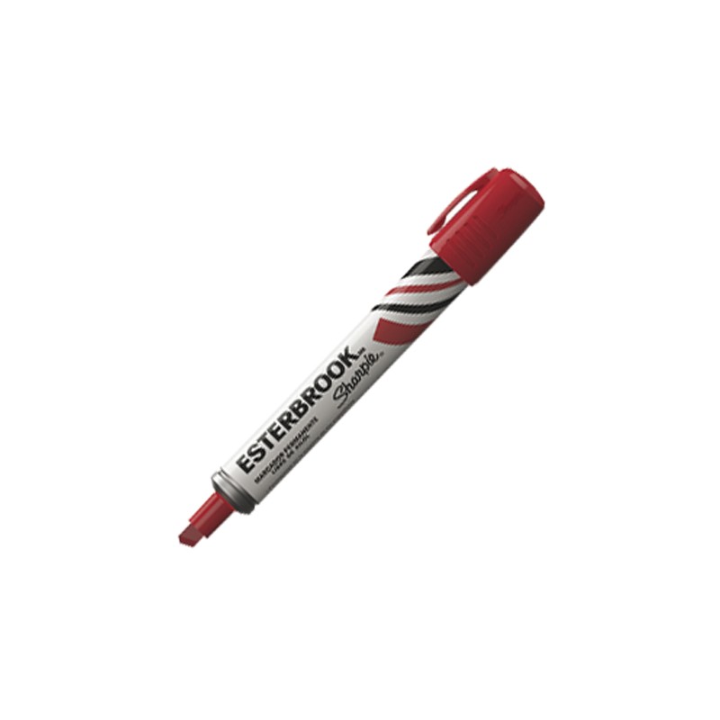 MARCADOR PERMANENTE SHARPIE ESTERBROOK ROJO
