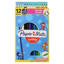 COLORES PAPERMATE FANTASY CAJA CON 12+3 METAL