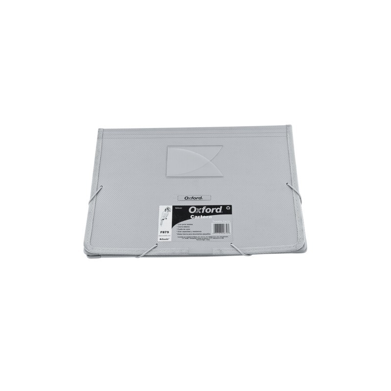 CARPETA EXPANDIBLE OXFORD SILVER F879 CARTA GRIS