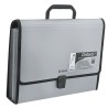 ARCHIVO EXPANDIBLE OXFORD F107 TAMAÑO CARTA CON 24 DIVISIONES COLOR GRIS METALICO