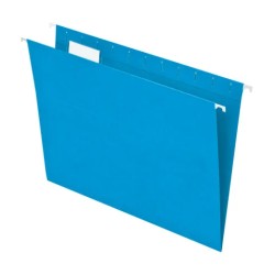 FOLDER COLGANTE PENDAFLEX 92502 CARTA AZUL PAQUETE CON 25