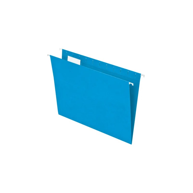 FOLDER COLGANTE PENDAFLEX 92502 CARTA AZUL PAQUETE CON 25