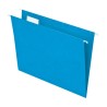 FOLDER COLGANTE PENDAFLEX 92502 CARTA AZUL PAQUETE CON 25