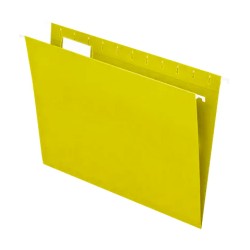 FOLDER COLGANTE PENDAFLEX 92509 CARTA AMARILLO PAQUETE CON 25