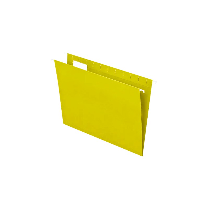 FOLDER COLGANTE PENDAFLEX 92509 CARTA AMARILLO PAQUETE CON 25