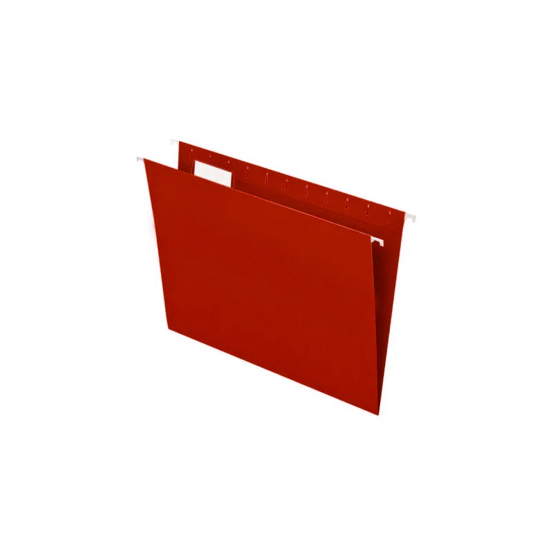 FOLDER COLGANTE PENDAFLEX 92511 CARTA ROJO PAQUETE CON 25