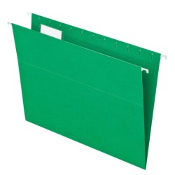 FOLDER COLGANTE PENDAFLEX 92525 CARTA VERDE BRILLANTE PAQUETE CON 25