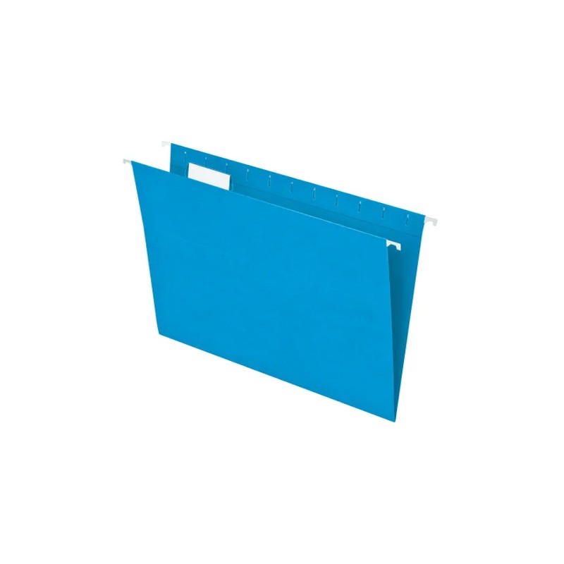FOLDER COLGANTE PENDAFLEX 93502 OFICIO AZUL PAQUETE CON 25