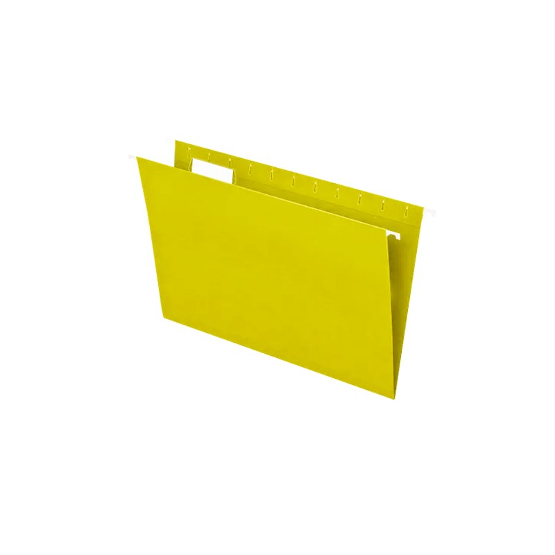 FOLDER COLGANTE PENDAFLEX 93509 OFICIO AMARILLO PAQUETE CON 25