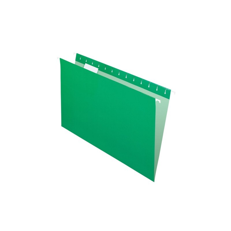 FOLDER COLGANTE PENDAFLEX 93525 OFICIO VERDE BRILLANTE PAQUETE CON 25