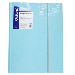 FOLDER PORTADOCUMENTOS ICLIP CARTA F748 AQUA