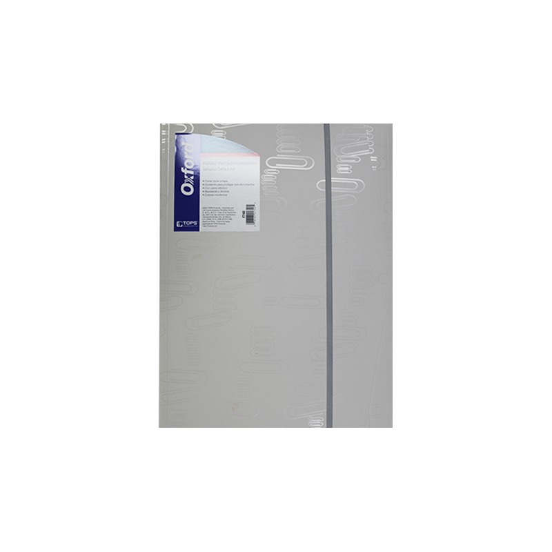 FOLDER PORTADOCUMENTOS ICLIP CARTA F740 BLANCO