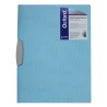 FOLDER ICLIP CARTA F448 CON CLIP DE SUJECION PLASTICO AQUA