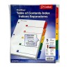 SEPARADOR 1 A 5 ONESTEP E60518 CON PESTAÑAS DE COLORES PREIMPRESO