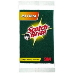 FIBRA VERDE SCOTCH BRITE 92X150 MM.