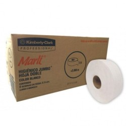 PAPEL HIGIENICO JUMBO MARLI CAJA CON 6 ROLLOS DE 400 MTS.